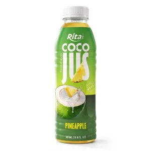 COCO JUS 真实椰子水菠萝汁 500毫升