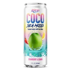 海藻椰子水草莓柠檬味