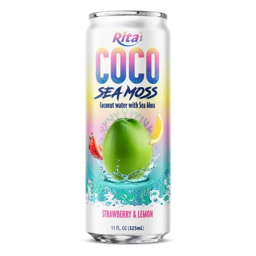 海藻椰子水草莓柠檬味