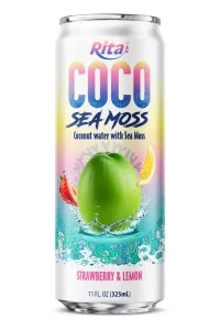 海藻椰子水草莓柠檬味