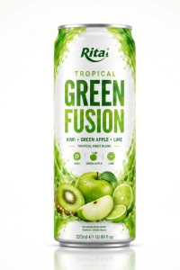 Tropical Green Fusion 混合果汁饮料 325ml罐装