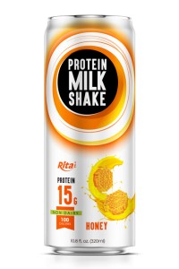 10.8 液盎司（无乳制品）蜂蜜味蛋白奶昔