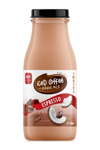 Iced Coffee Coco Milk Espresso 280ml Glass