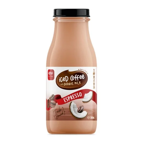 冰椰拿铁咖啡 280ml 玻璃瓶装