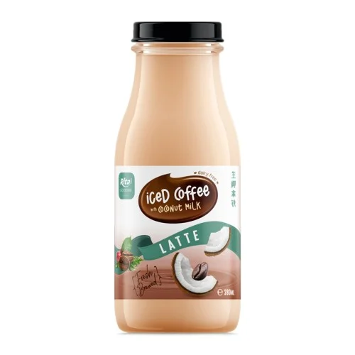 冰椰拿铁咖啡 280ml 玻璃装