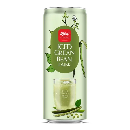 批发冰绿豆饮料320ml细罐