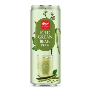 批发冰绿豆饮料320ml细罐