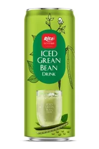 OEM冰绿豆饮料320ml细罐
