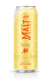 麦芽饮料与香草味500ml