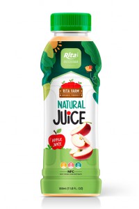 natural organic apple  juice 330ml 