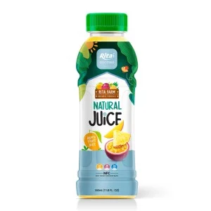 天然有机混合果汁330ml