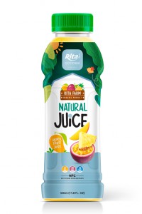 natural organic mixed fruit juice 330ml