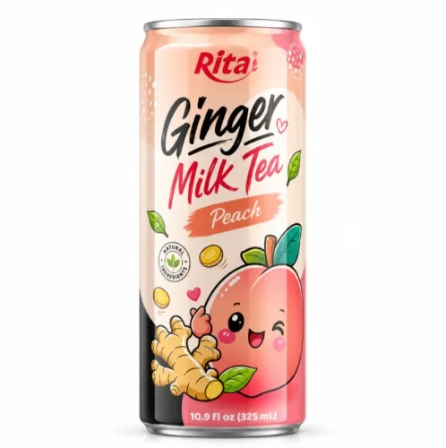 即饮姜味蜜桃奶茶 325毫升