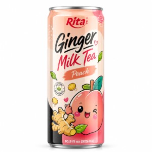 即饮姜味蜜桃奶茶 325毫升