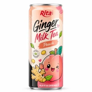 即饮姜味蜜桃奶茶 325毫升