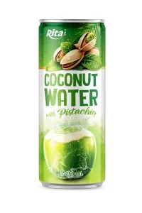 Rita Coconut water with Pistachio 250ml alu-can