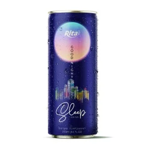 睡眠饮料 250 毫升罐 为睡眠爱好者喝