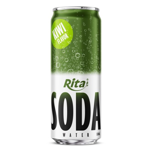 RITA 奇异果风味气泡苏打水饮料 320ml 罐装