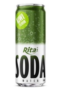 RITA 奇异果风味气泡苏打水饮料 320ml 罐装