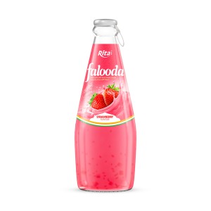最佳口味 290ml 玻璃瓶 Falooda 草莓味
