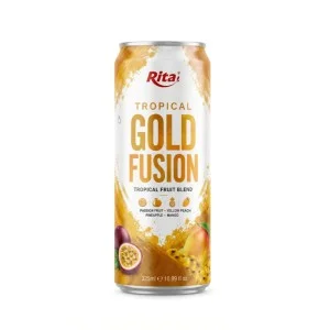 Tropical Gold Fusion 混合果汁饮料 325ml罐装