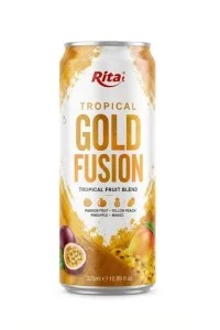 Tropical Gold Fusion 混合果汁饮料 325ml罐装