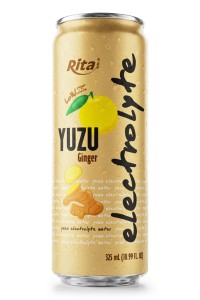 柚子姜电解质水饮料325ml 低糖补水饮品