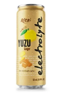 柚子姜电解质水饮料325ml 低糖补水饮品