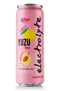 Rita 柚子蜜桃电解质水 325ml 低糖补水饮料