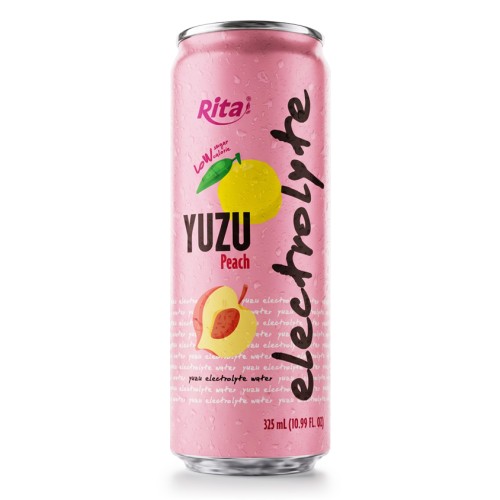 Rita 柚子蜜桃电解质水 325ml 低糖补水饮料